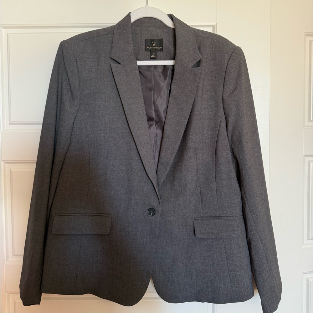 Grey Worthington Blazer